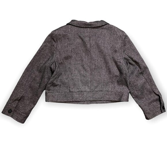 DKNY Collection Wool Designer Glitter Blazer Jacket - Womens 16 - Picture 3 of 3